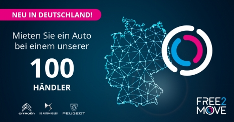 Mietwagenservice: Stellantis startet Free2Move in Deutschland -